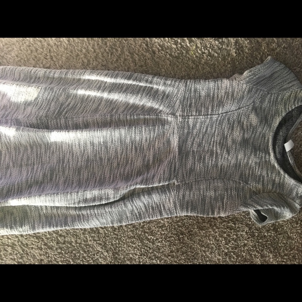 Old navy marled grey maternity dress